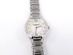 Raymond Weil Noemia 5124 White Mother of Pearl Dial 62 Diamonds