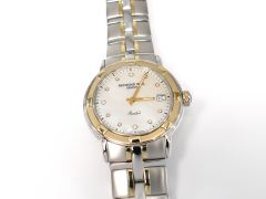 Raymond Weil Parsifal 9540 White Mother of Pearl Dial & 18k Gold