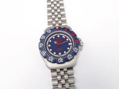 TAG Heuer Formula 1 WA1210 Blue & Red 35mm Mid Size F1 New Bezel