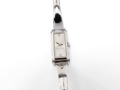 Gucci G-Line 109 Silver Sunburst Dial with 2 Diamonds YA109519