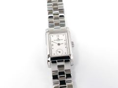 Baume & Mercier Hampton MV045139 White Rectangular Dial 20mm