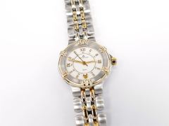 Maurice Lacroix Calypso 75326 White Dial 18k Gold Plated 25mm