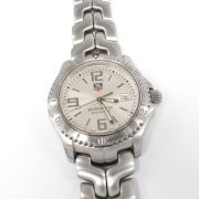 TAG Heuer Link WT1112 Men's 42mm Silver Sunburst Dial