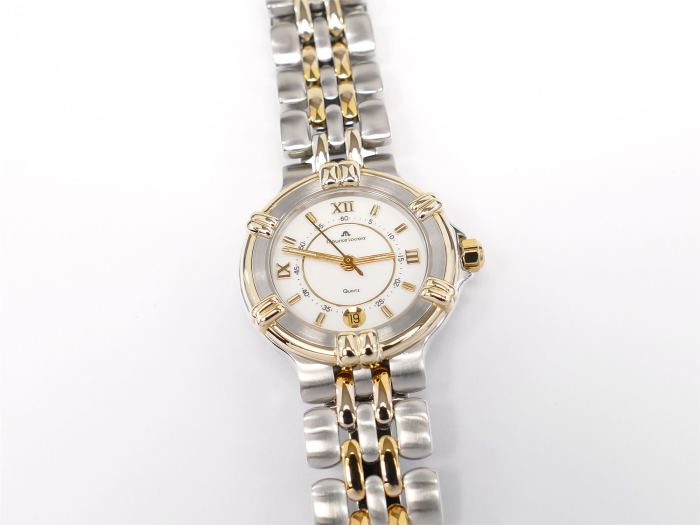 Maurice Lacroix Calypso 75326 White Dial 18k Gold Plated 25mm SWWatches